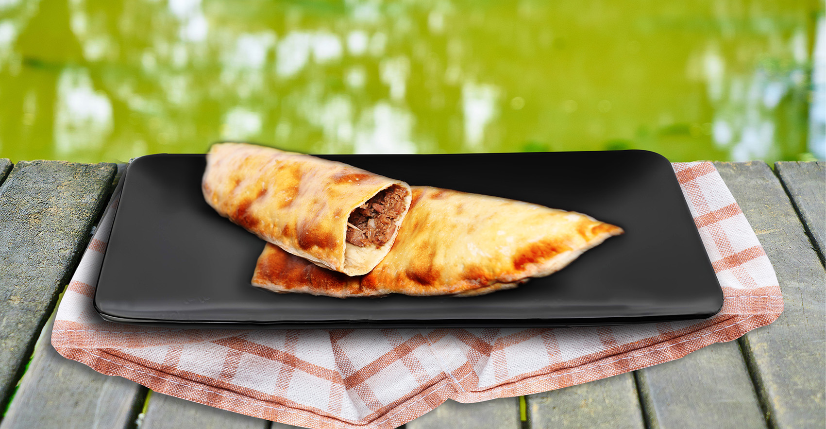 Kavurmalı Kaşarlı Pide